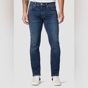 Hudson Men’s Blake Slim Fit Straight Leg Jeans in Hopper Wash Blue Size 34 NWT